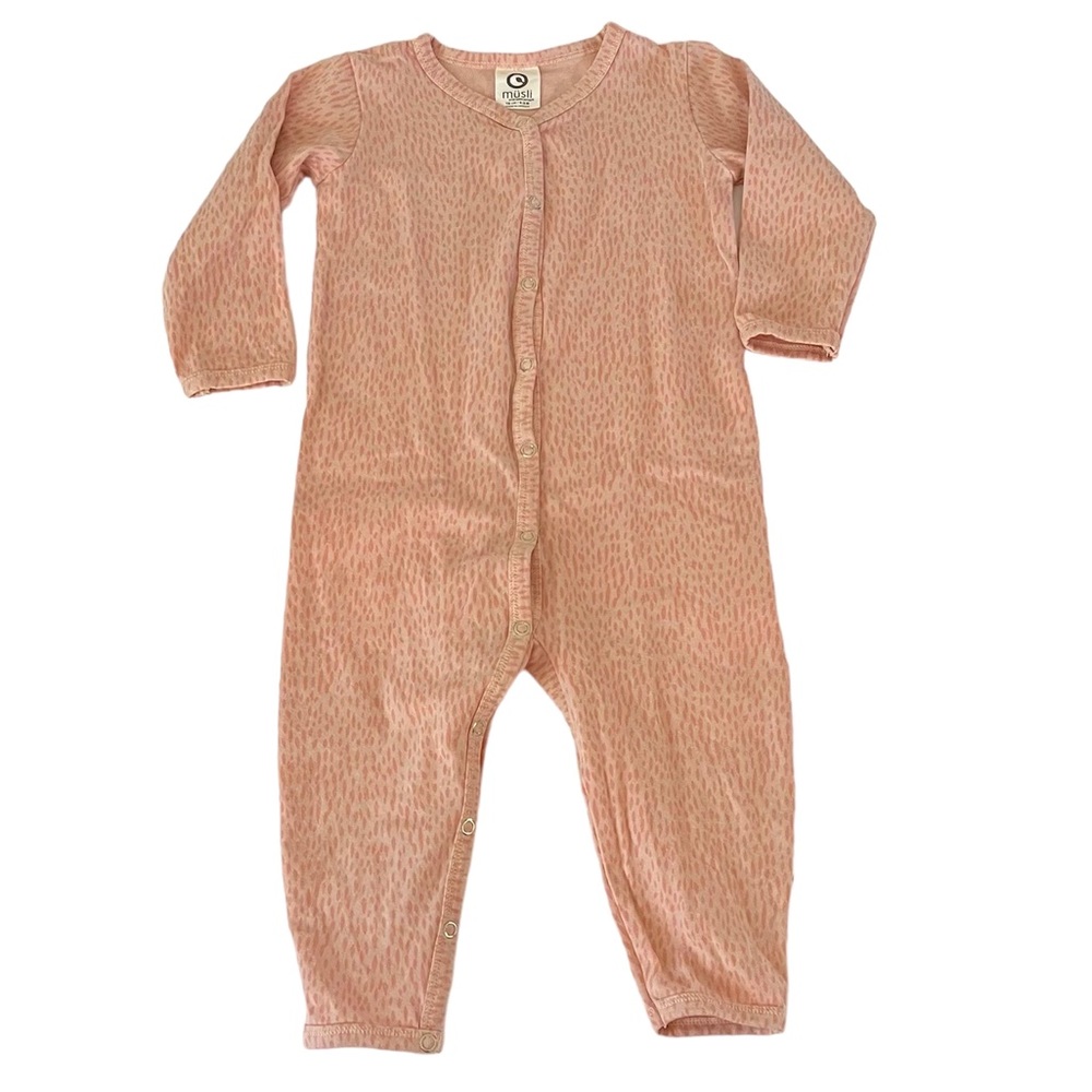 Musli Light Pink Footless Sleeper Size 6-9 Months